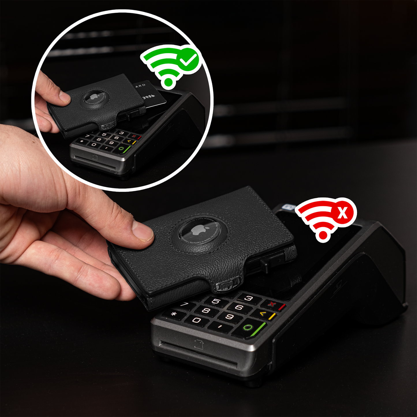 Slim Wallet ZANI AirTag