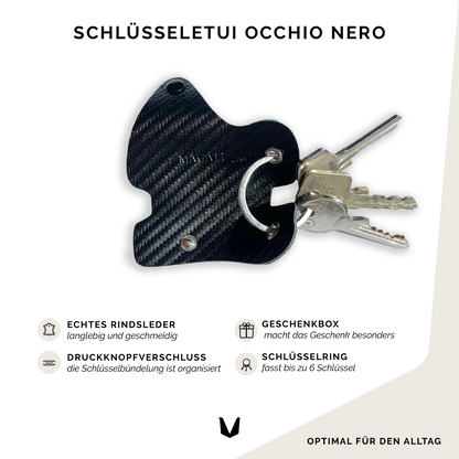 Schlüsseletui Occhio Nero